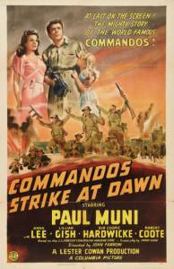      / Commandos Strike at Dawn / 1942   